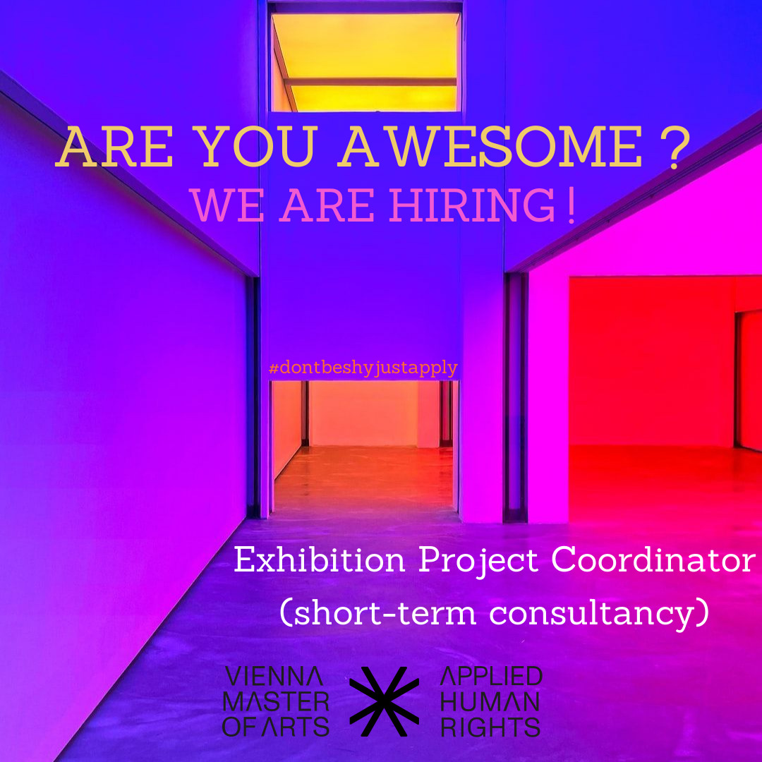 Exhibition Project Coordinator (shortterm consultancy) APPLIED HUMAN